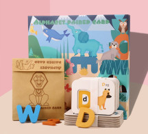 بطاقات مطابقة الحروف والأرقام Alphabet & Number Matching Cards