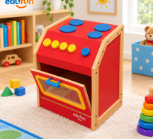 فرن خشبي للاطفال- Wooden Oven for Children