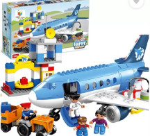 كتل بناء المطار 69 قطعة - Airport block 69 pcs
