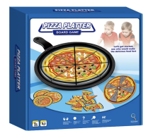 لعبة لوح تقديم البيتزا Pizza Platter Board Game