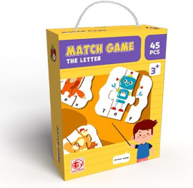 لعبة مطابقة الكلمات (45 قطعة) Match game words