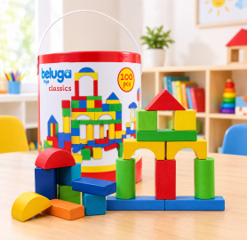 مكعبات بناء beluga classics 100 pcs