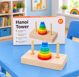 برج الحلقات من منتوسوري - Tower of Hanoi