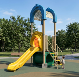 مجمع العاب برج واحد SINGLE TOWER PLAYGROUND