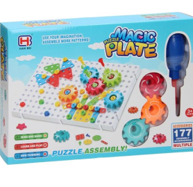 لوحة البازل السحرية Magic puzzle plate