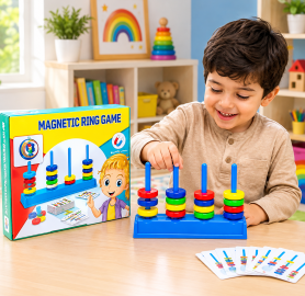 الحلقات المغناطيسية Magnetic ring game
