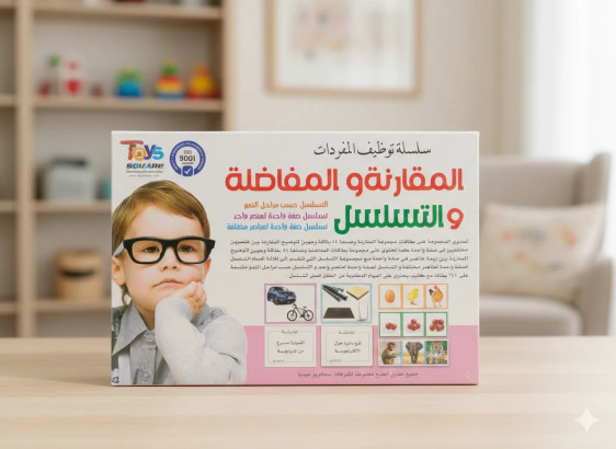 سلسلة توظيف المفردات - المقارنة والمفاضلة والتسلسل