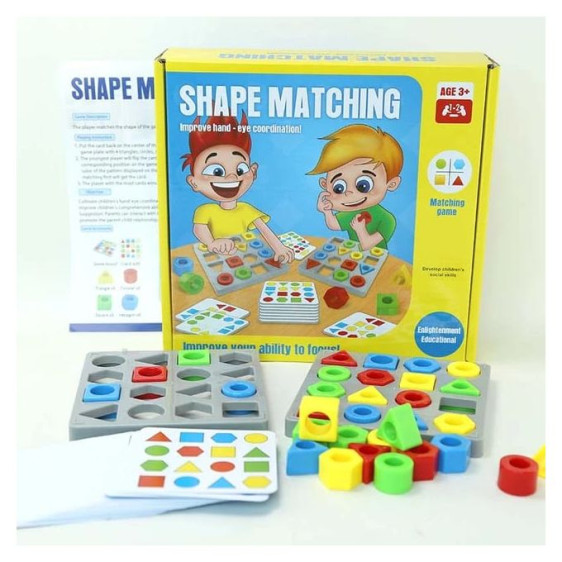 لعبة مطابقة الأشكال Shape matching game
