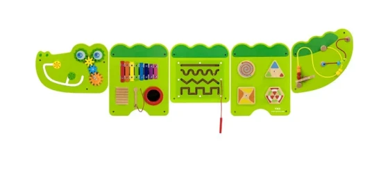 wall activity panel - junior crocodile متاهة حائط تمساح