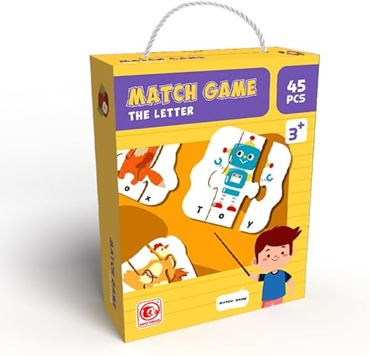 لعبة مطابقة الكلمات (45 قطعة) Match game words