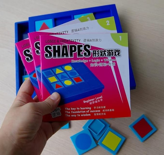 لعبة الأشكال – المنطق والإبداع Shapes logic and creativity game