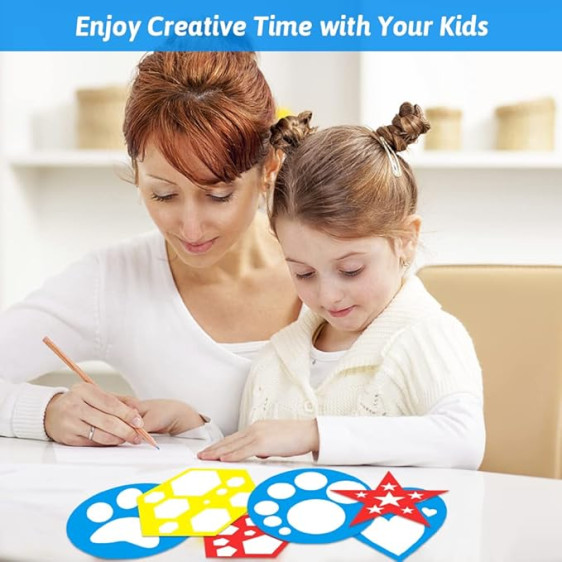 نماذج الرسم على بلاستيك PET 24  -PET plastic painting models 24 pcs