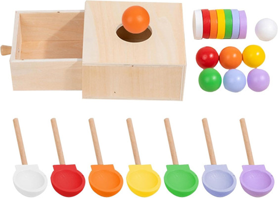 Intelligence BO 1X2 صندوق تدريب حسي Montessori 2 في 1