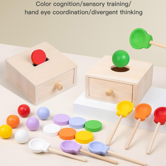 Intelligence BO 1X2 صندوق تدريب حسي Montessori 2 في 1