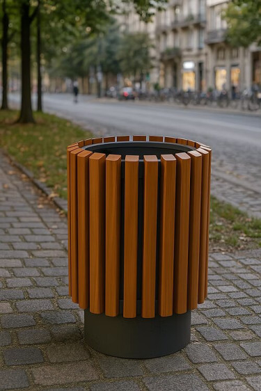 سلة مهملات خارجية 339 Outdoor trash can