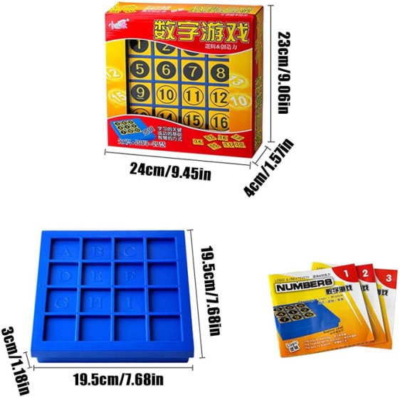 الأرقام والذكاء الإبداعي NUMBERS - LOGIC & CREATIVITY