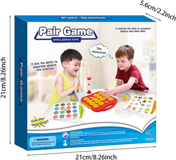 Pair Game - Intelligence Toys – لعبة تكوين الأزواج – ألعاب الذكاء
