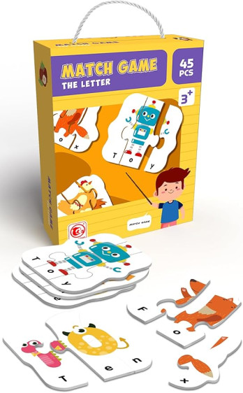 لعبة مطابقة الكلمات (45 قطعة) Match game words