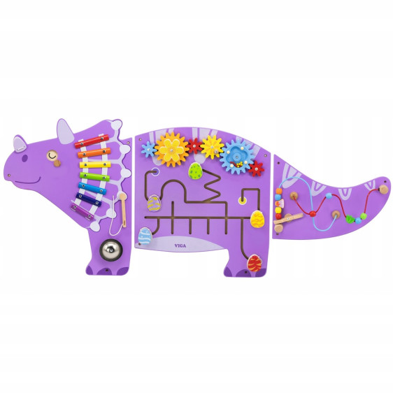 Wall Activity Panel - Triceratops Dino-VG44753FSC لوحة أنشطة الحائط ديناصور
