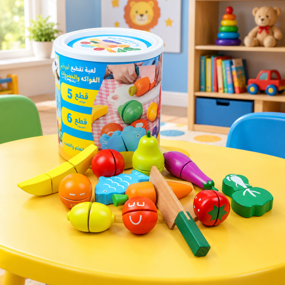 تقطيع الفواكه- Fruit cutting toy