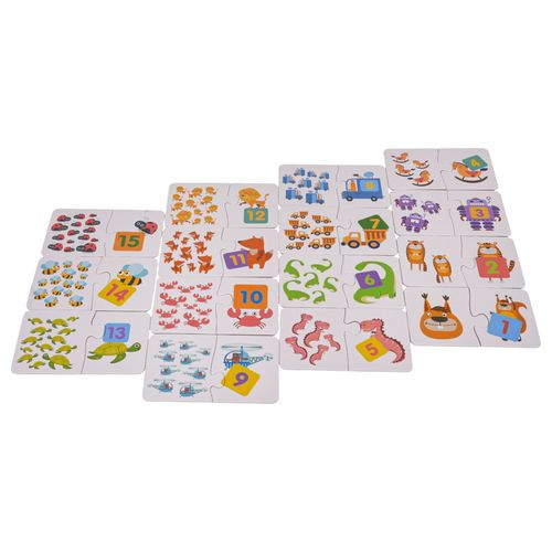 لعبة مطابقة الأرقام (30 قطعة) Match game the number