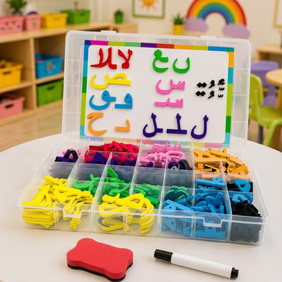 الحروف العربية الهجائية مغناطيس