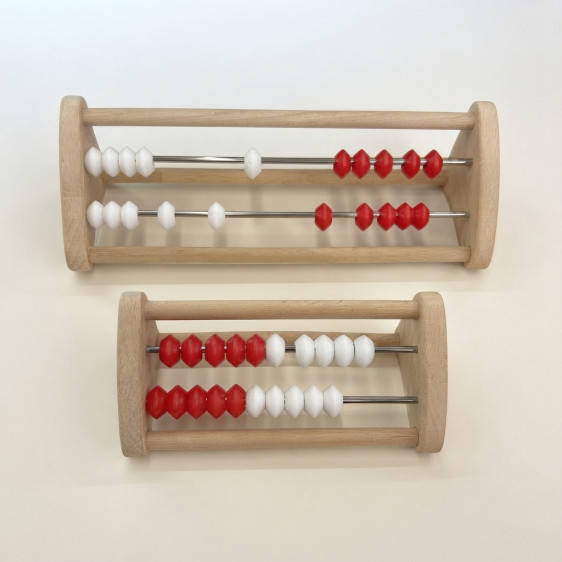 Wooden Rekenrek Abacus- معداد فيجا كبير