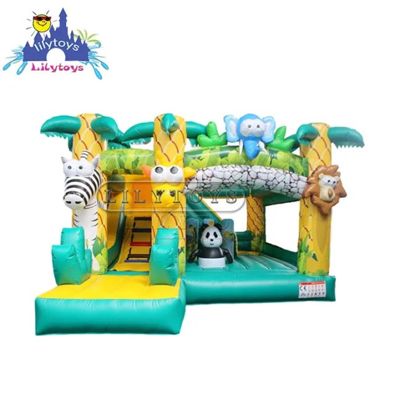 مملكة الحيوانات القابلة للنفخ للقفز Inflatable jumping animal kingdom