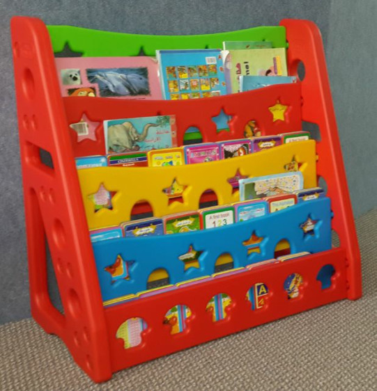 خزانة رفوف كتب متعددة الألوان Multi-Colour Book Shelf Cabinet