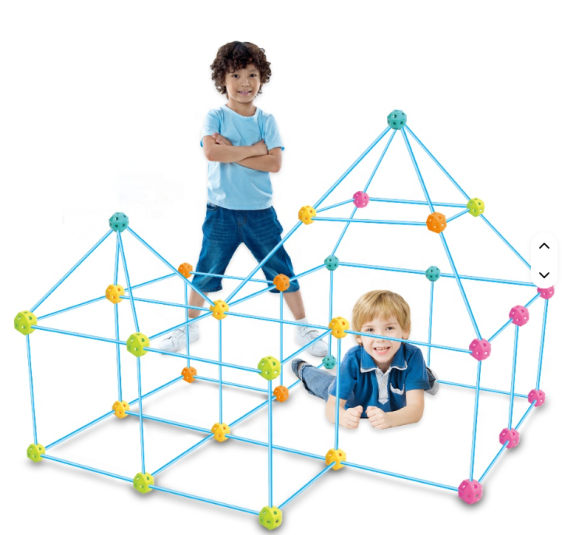 Creative forts - 128pcs - بناء حصون إبداعية للأطفال