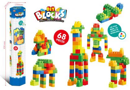 DIY Blocks 68pcs