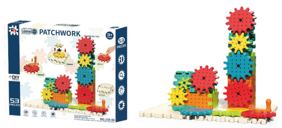 لعبة تركيب الباتشورك – 53 قطعة PATCHWORK