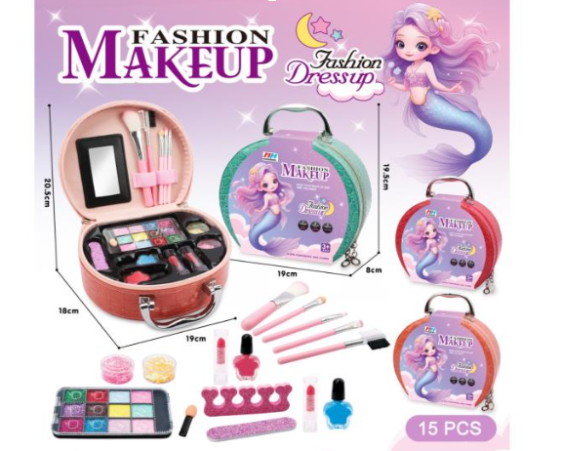 عروسة البحرFashion Makeup bag -15 pcs