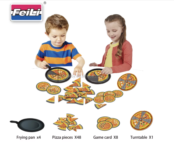 لعبة لوح تقديم البيتزا Pizza Platter Board Game