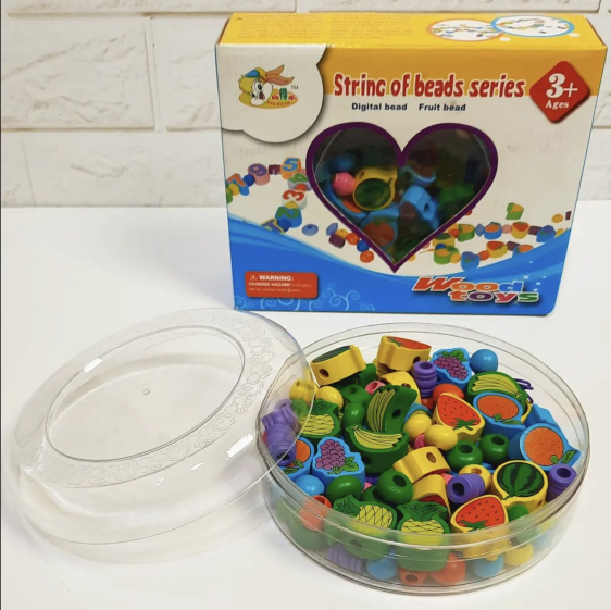 سلسلة خرز بالخيط String of beads series