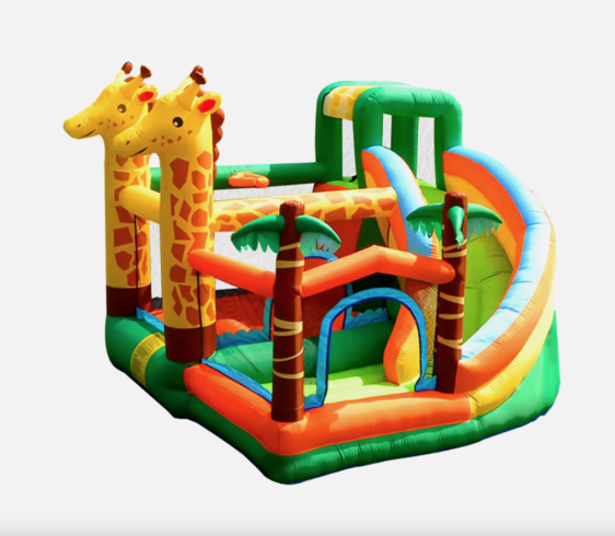 منتفخة الزرافة Inflatable giraffe