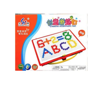 لوحة سدادات puzzle creative mushroom nail