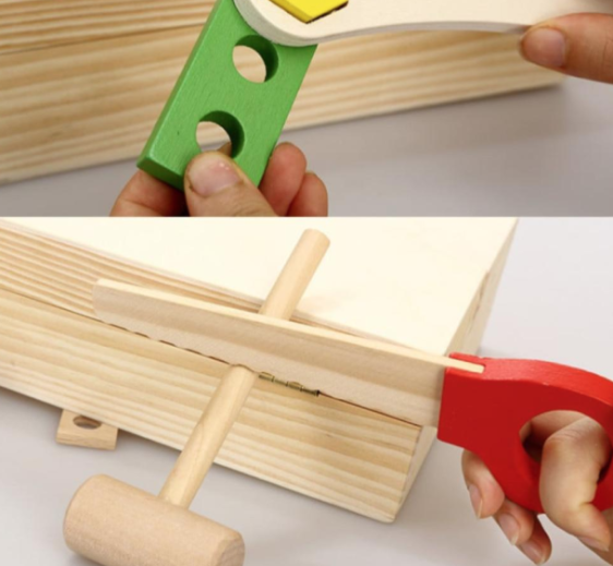 صندوق ادوات النجار- WOODEN TOOL BOX