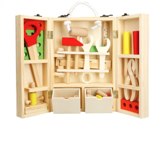 صندوق ادوات النجار- WOODEN TOOL BOX