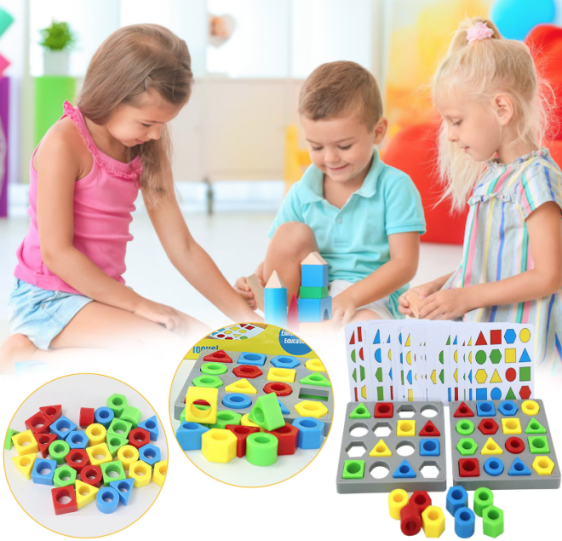 لعبة مطابقة الأشكال Shape matching game