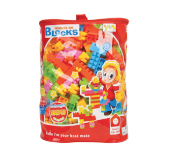 INTELLECT SET Block middle size -  مكعبات بناء ملونة