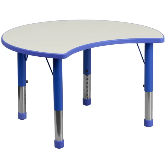 طاولة نصف دائرية Semi-Circular Table