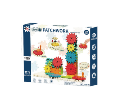 لعبة تركيب الباتشورك – 53 قطعة PATCHWORK