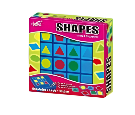 لعبة الأشكال – المنطق والإبداع Shapes logic and creativity game