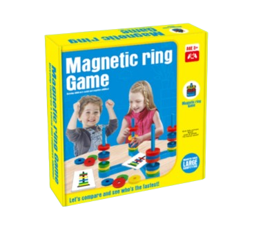 Magnetic Ring Game – لعبة الحلقات المغناطيسية