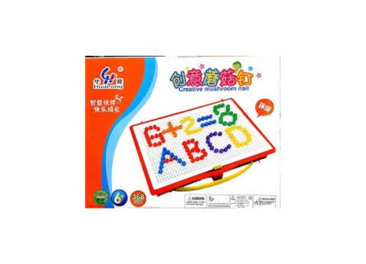 لوحة سدادات puzzle creative mushroom nail